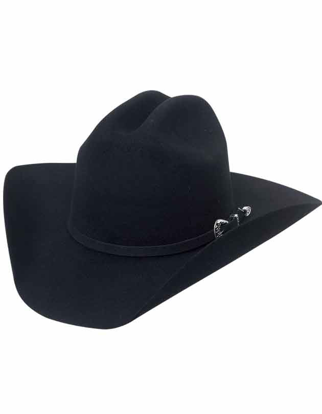 El General Felt Western Hat 50x Black - Main Image
