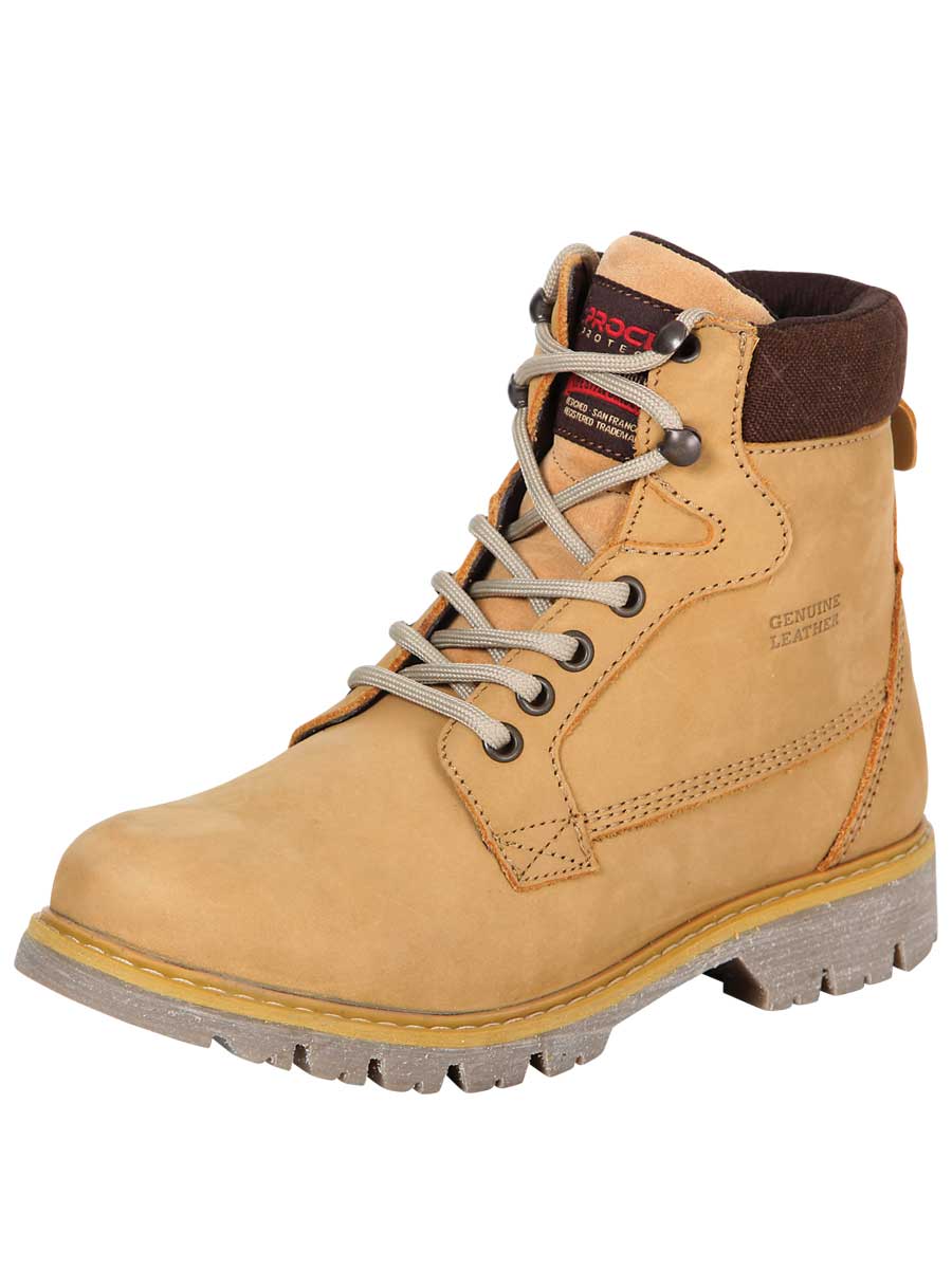 Procliff Protection Lace-Up Work Boot  Honey Brown