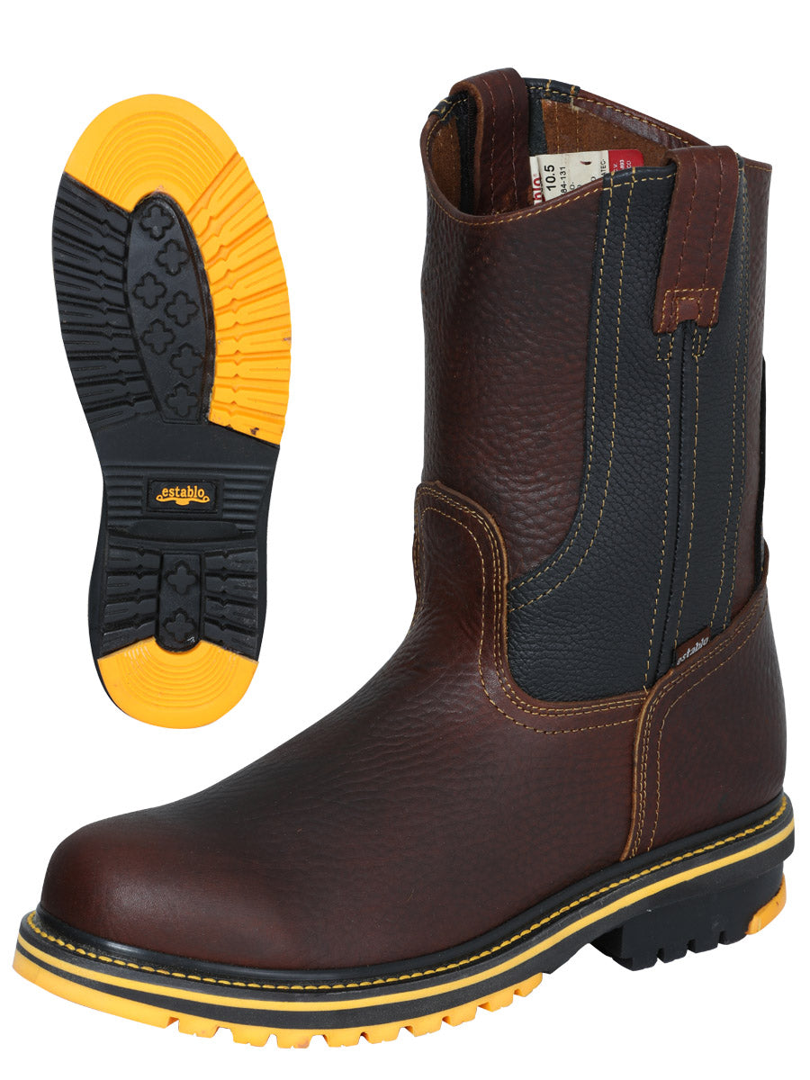 Establo Men's Work Boot - Bull Fight Leather

- Shedron