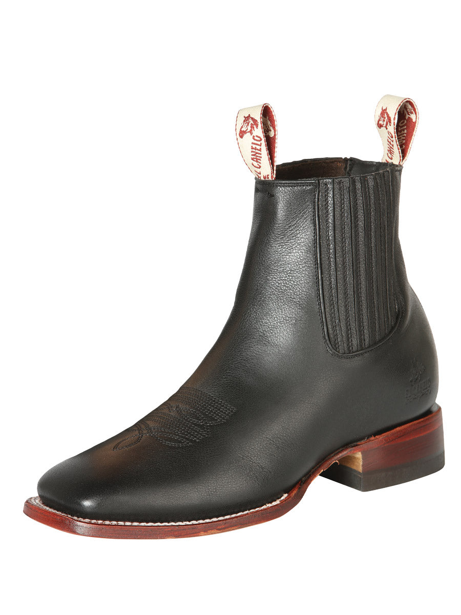 El Canelo Men's Fronterizo Ankle Boots - Ikon Black