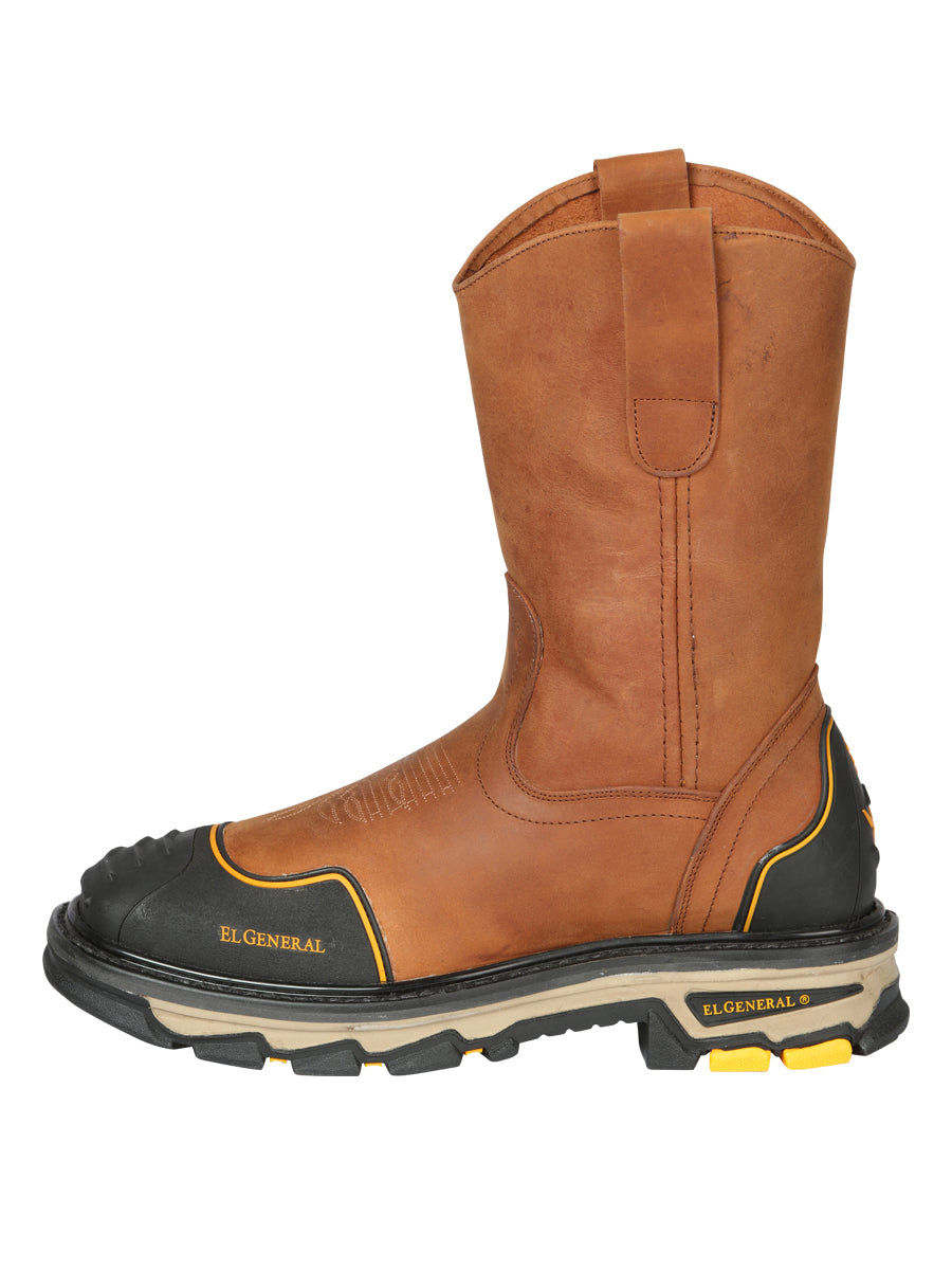 El General Men's Work Boot - Crazy Leather - Kansas