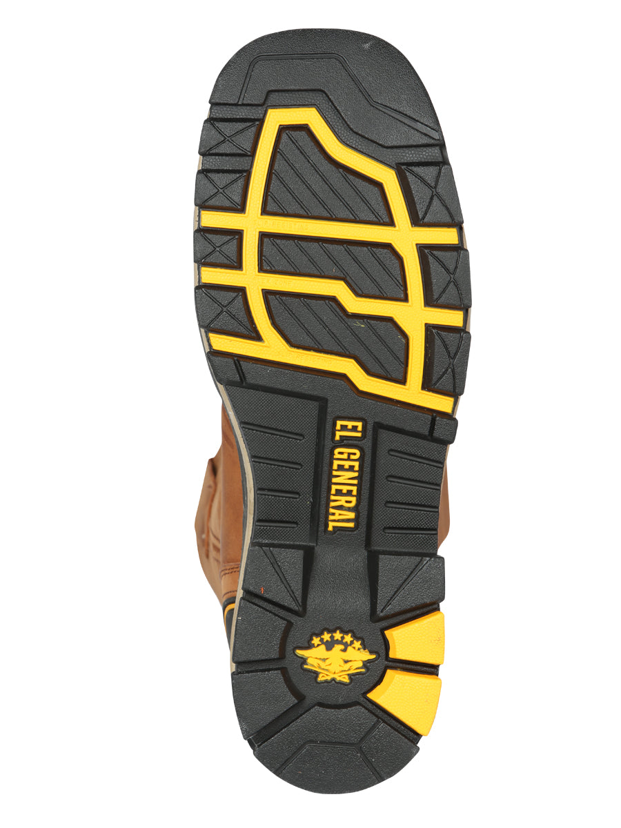 El General Men's Work Boot - Crazy Leather - Kansas
