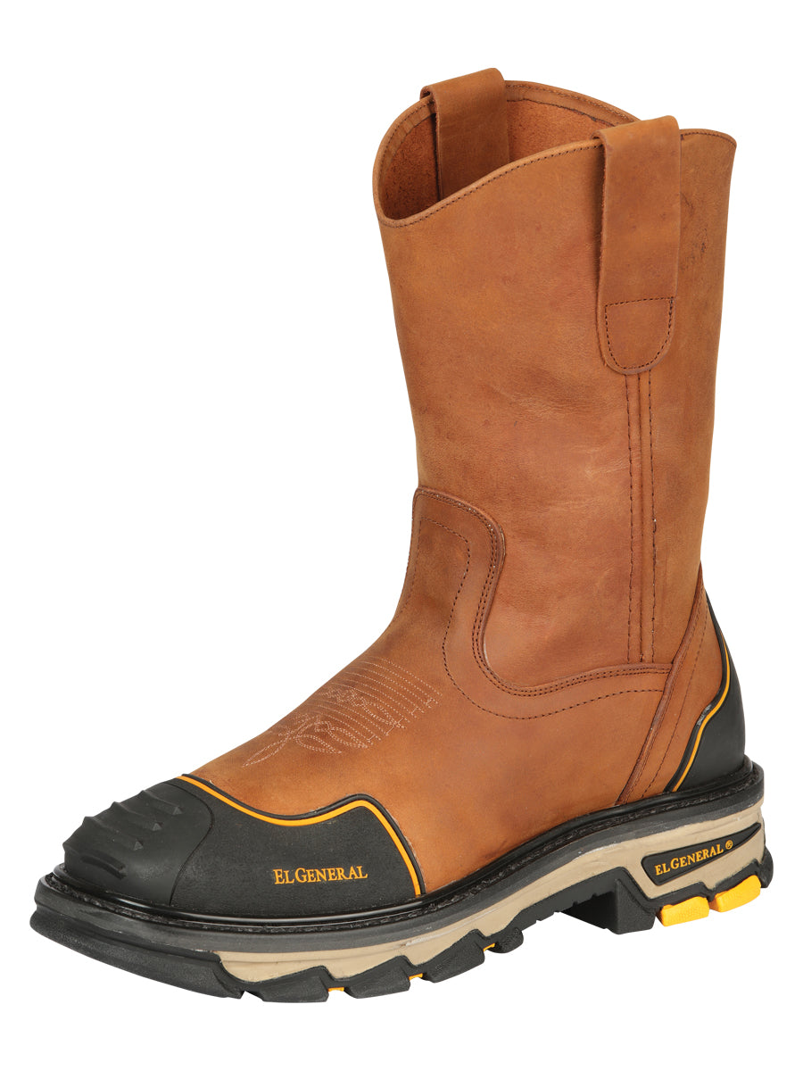 El General Men's Work Boot - Crazy Leather - Kansas