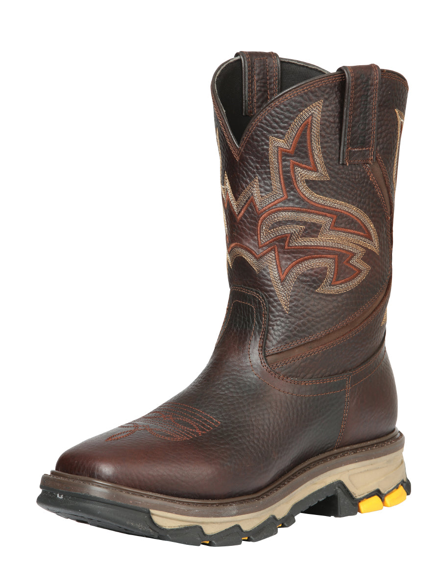 Rodeo Work Boot - Bull Fight Brown