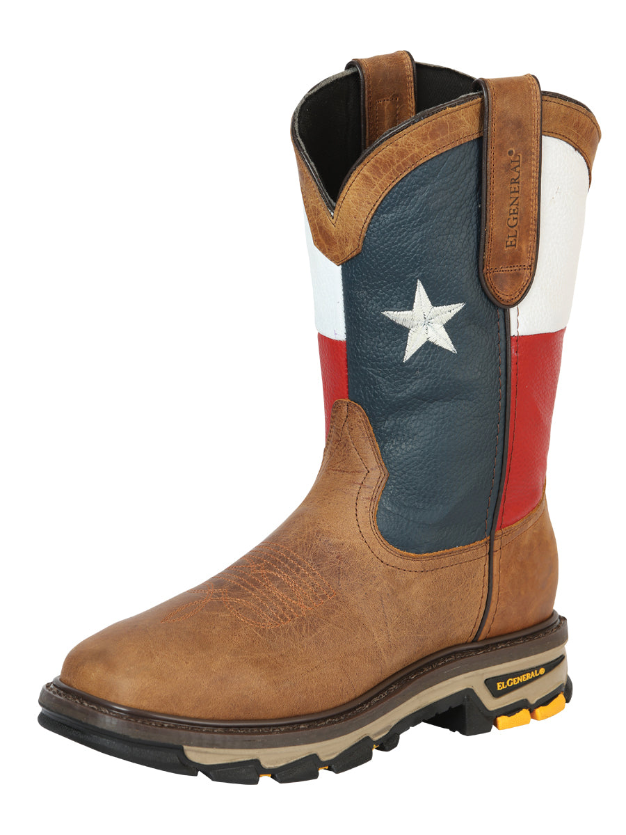 El General Men's Work Boot Alazan Mantequilla