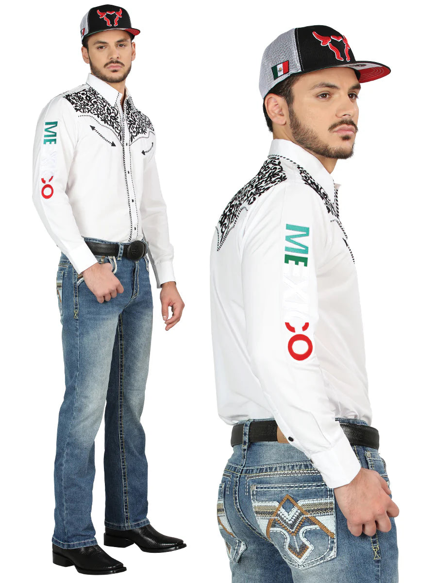Vaqueros Centenario Bootcut Denim Azul Medio