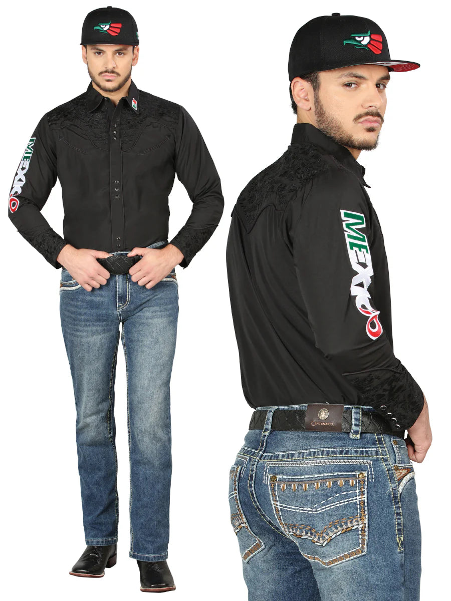 Vaqueros Centenario Bootcut Denim Azul Oscuro