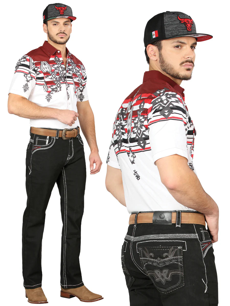 Vaqueros de mezclilla con corte de bota Centenario negros