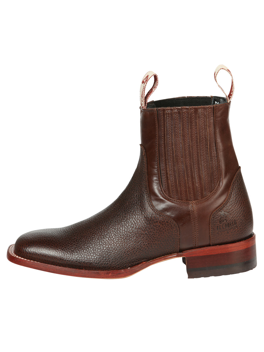 El Canelo Men's Ankle Boots Caisson Choco