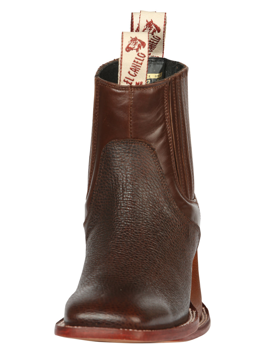 El Canelo Men's Ankle Boots Caisson Choco