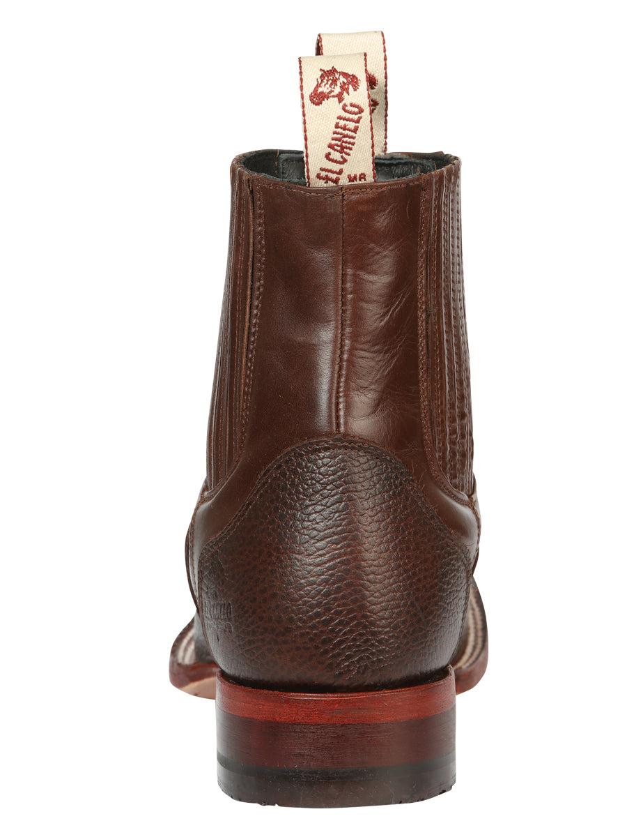 El Canelo Men's Ankle Boots Caisson Choco