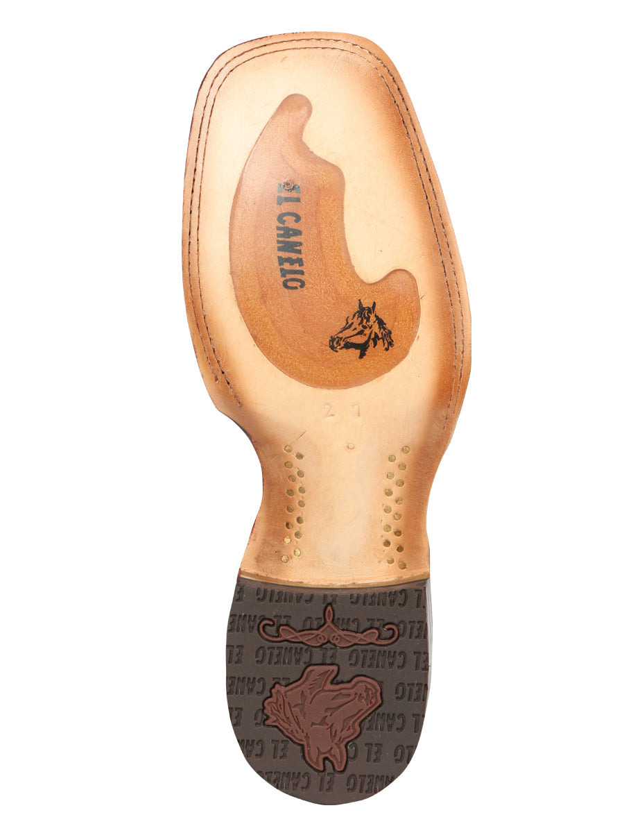 El Canelo Men's Ankle Boots Caisson Choco