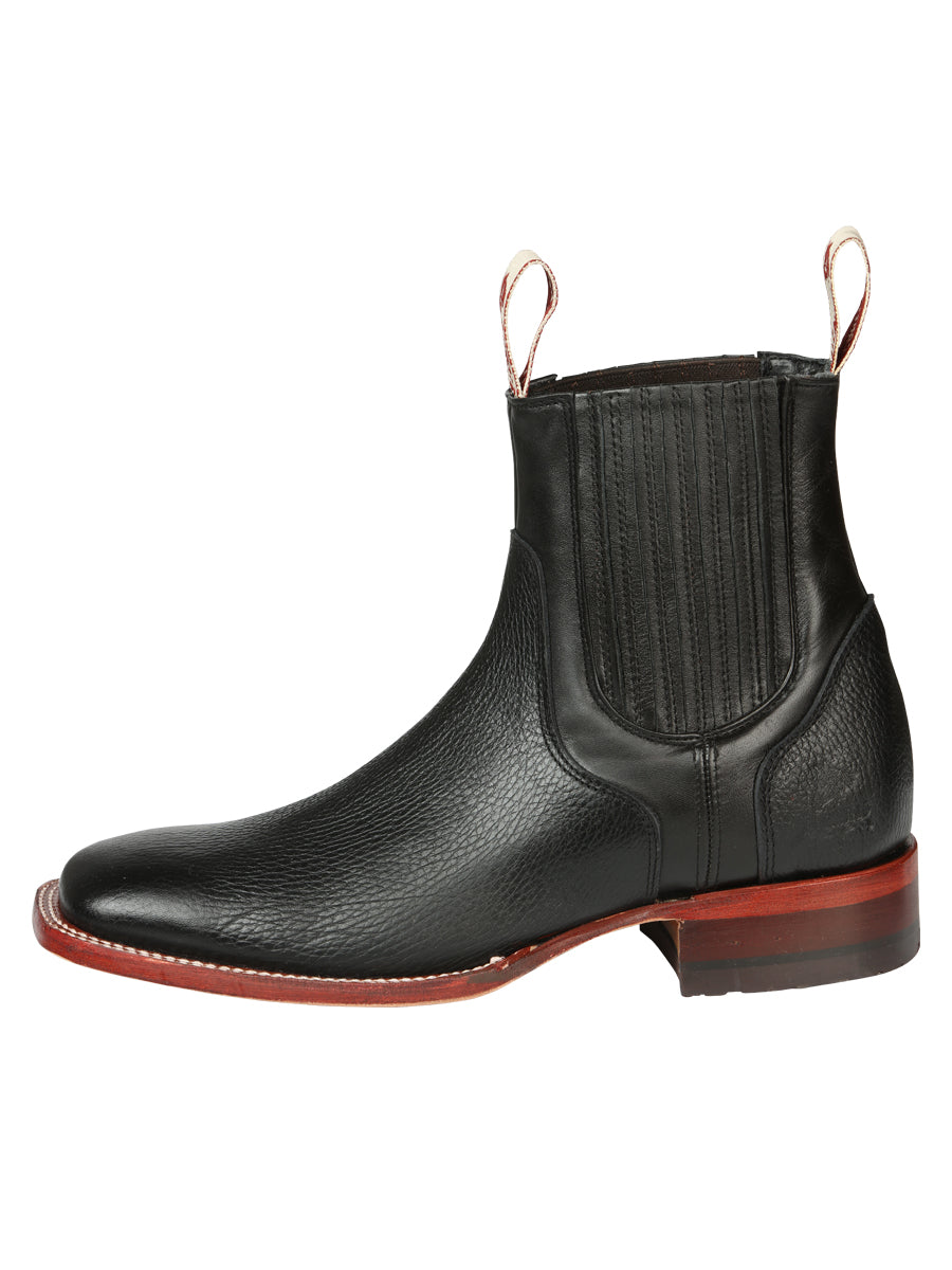 El Canelo Men's Ankle Boots Caisson Black
