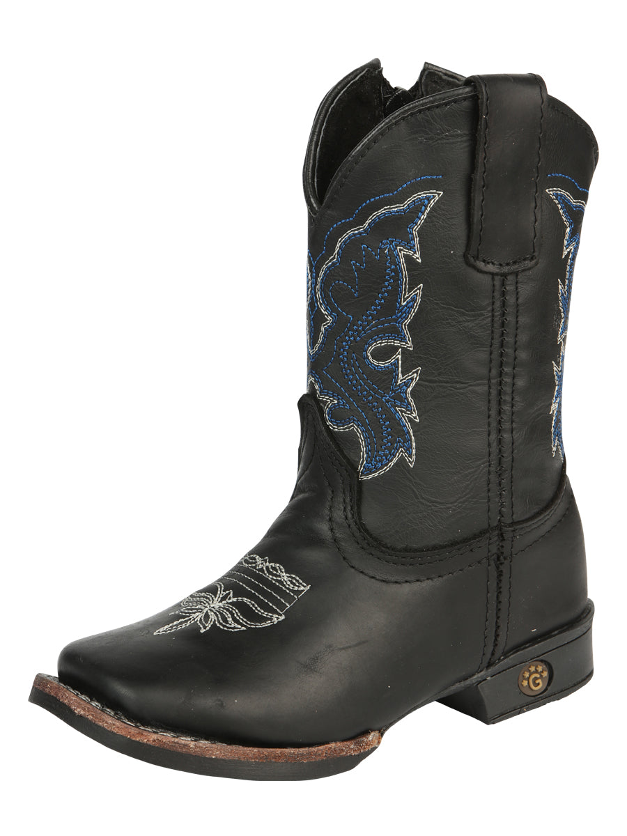 El General Kids Rodeo Boots - Crazy Black