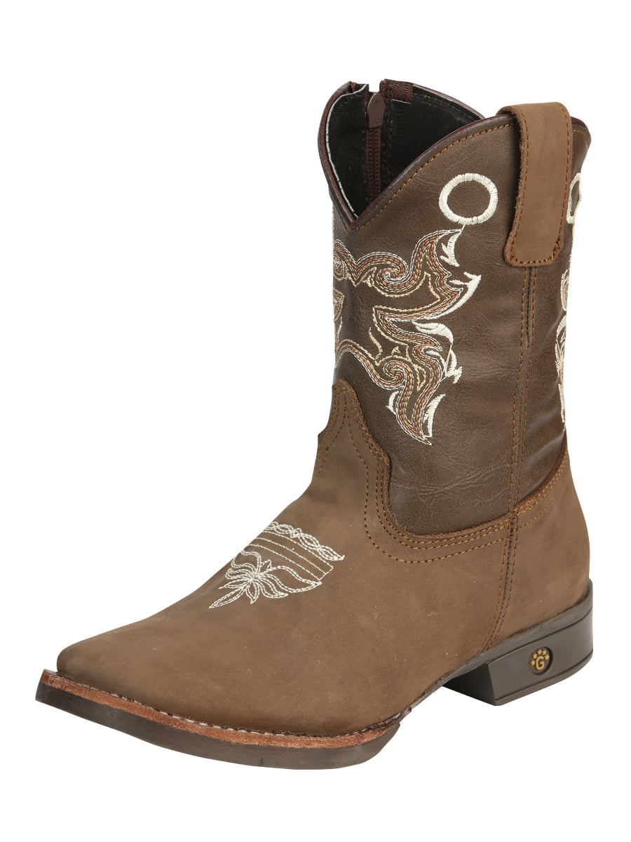 El General Kids Rodeo Boots - Taupe