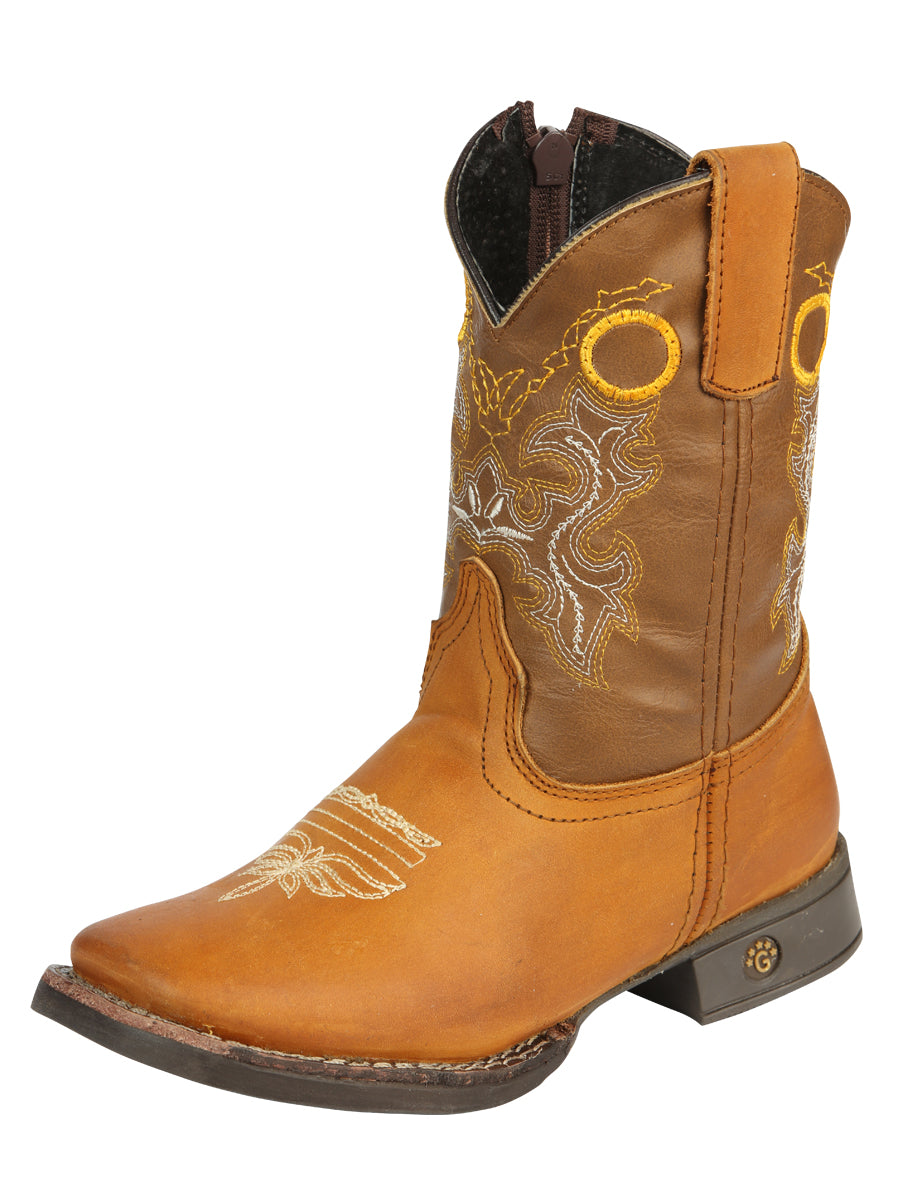 El General Kids Rodeo Boots - Honey