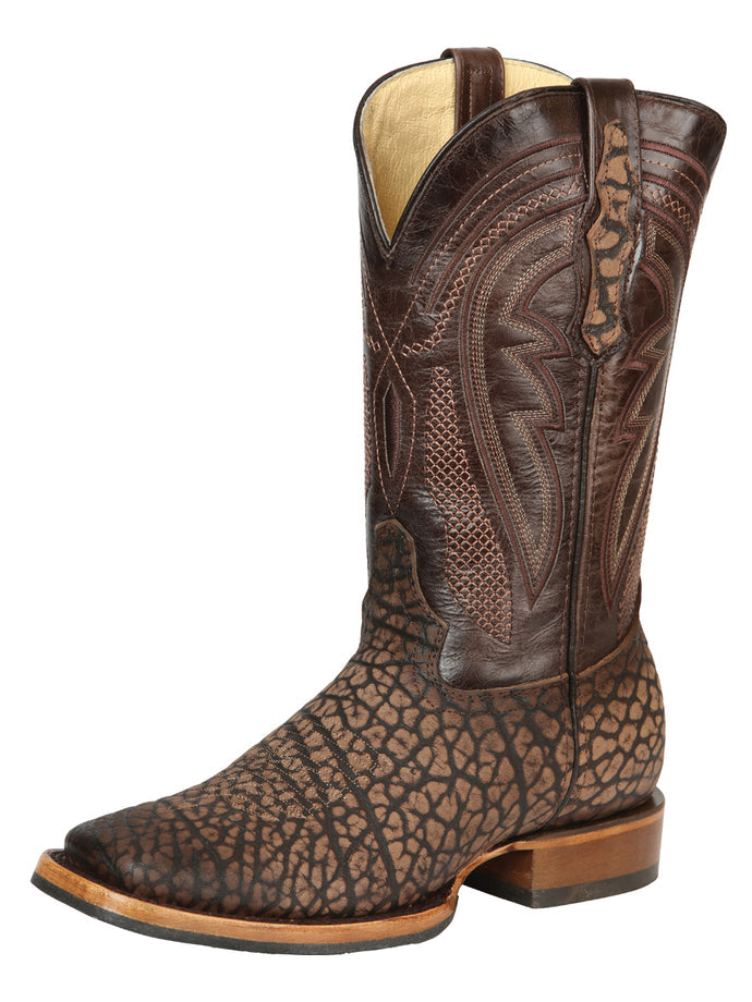 Men’s Boot Imitation Bull Neck Sand