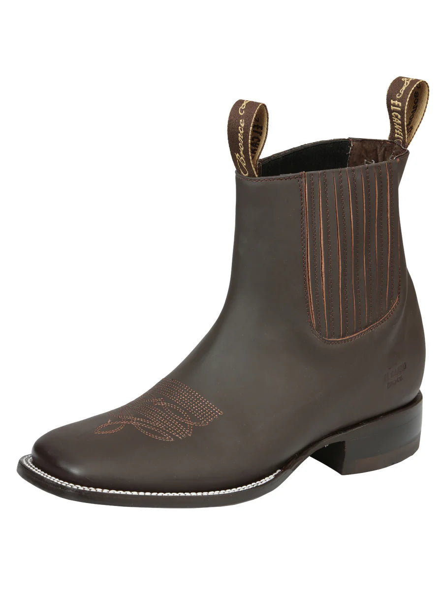 El Canelo Men’s Matte Brown Boots