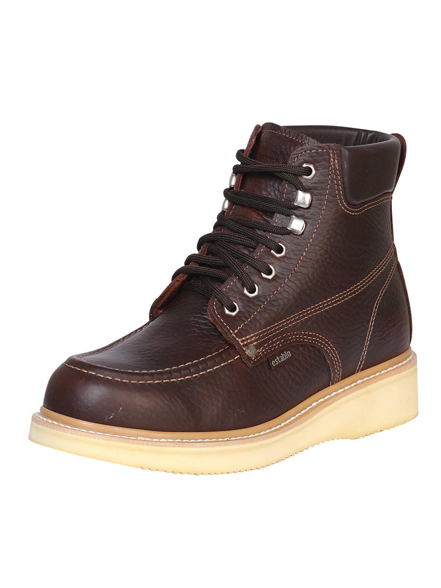 Establo Men's Work Boot - Bull Fight Shedron Lace-Up