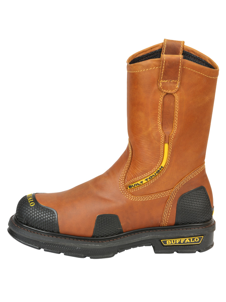 Botas de trabajo Buffalo &amp; Bull para hombre color miel
