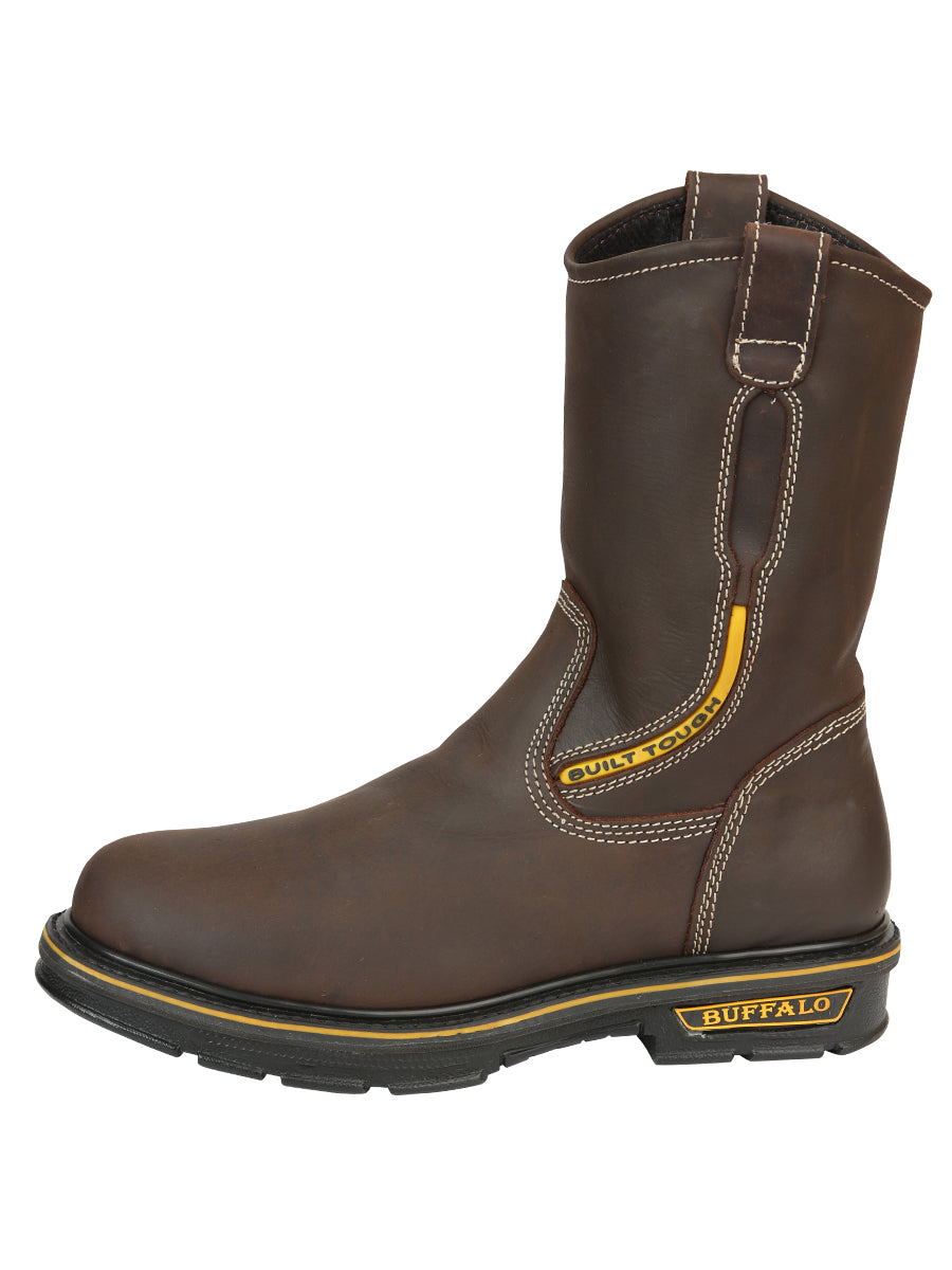 Botas de trabajo Buffalo &amp; Bull para hombre color marrón
