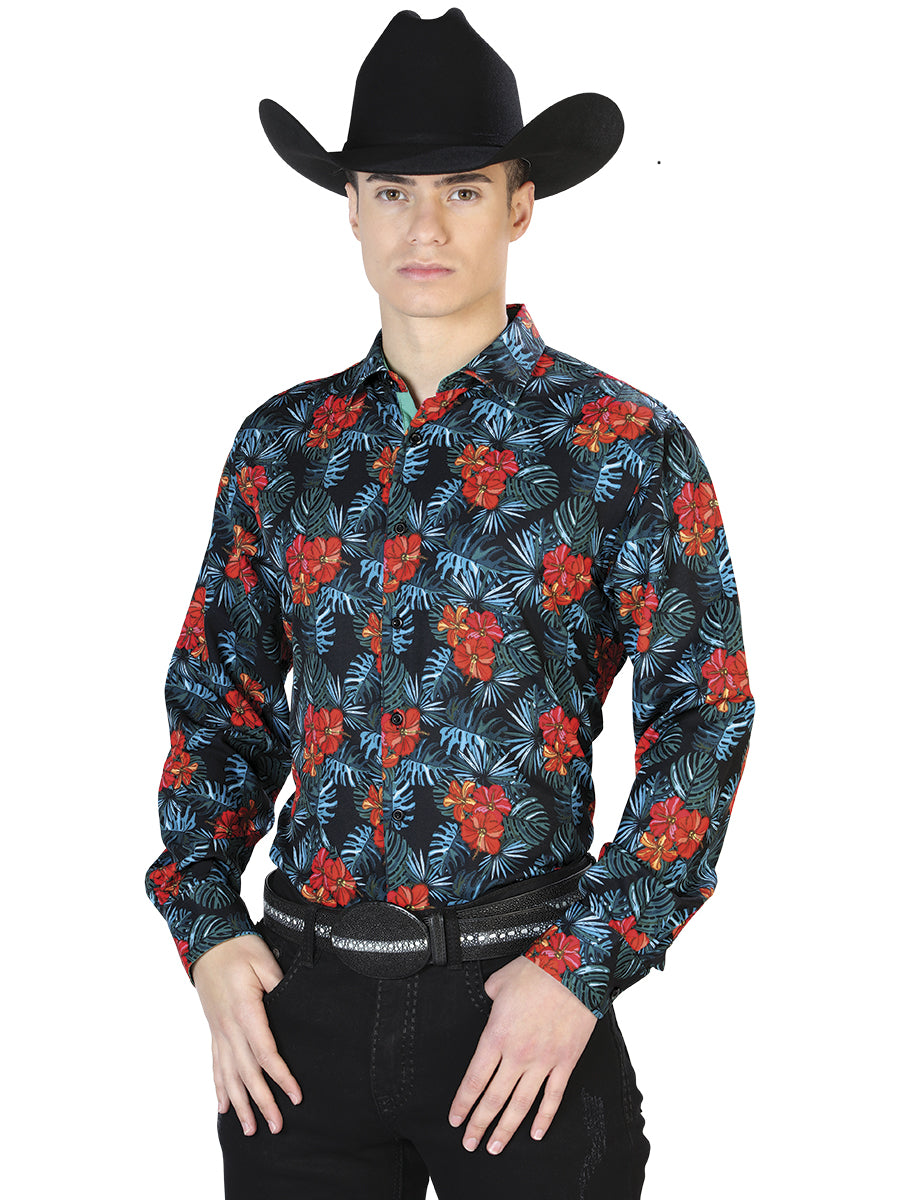 Black Casual Long Sleeve Shirt