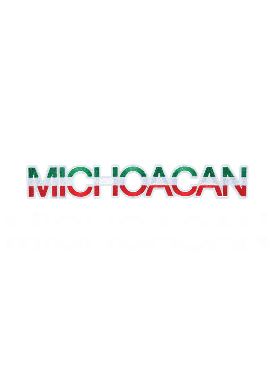 Parche Decorativo Tricolor Michoacán 