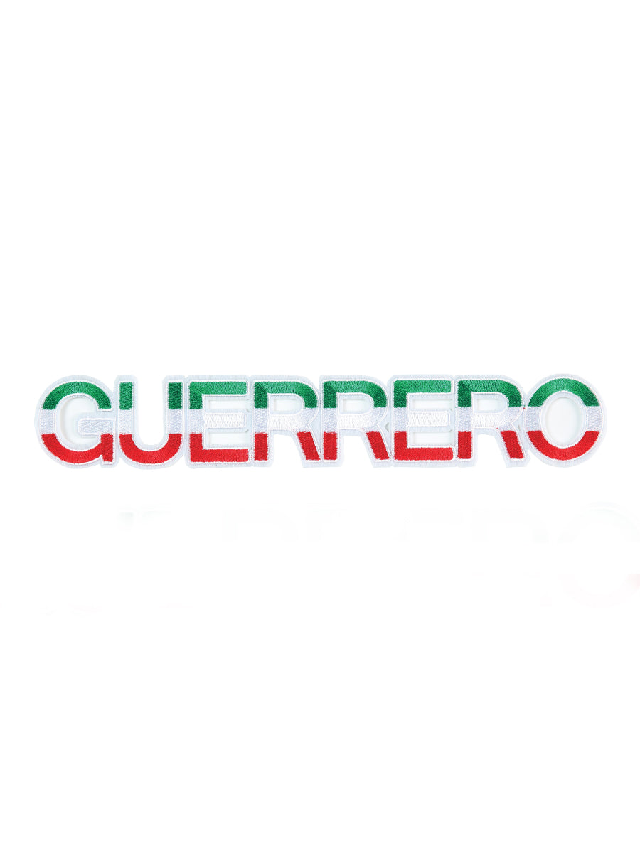Parche Decorativo Guerrero Tricolor 