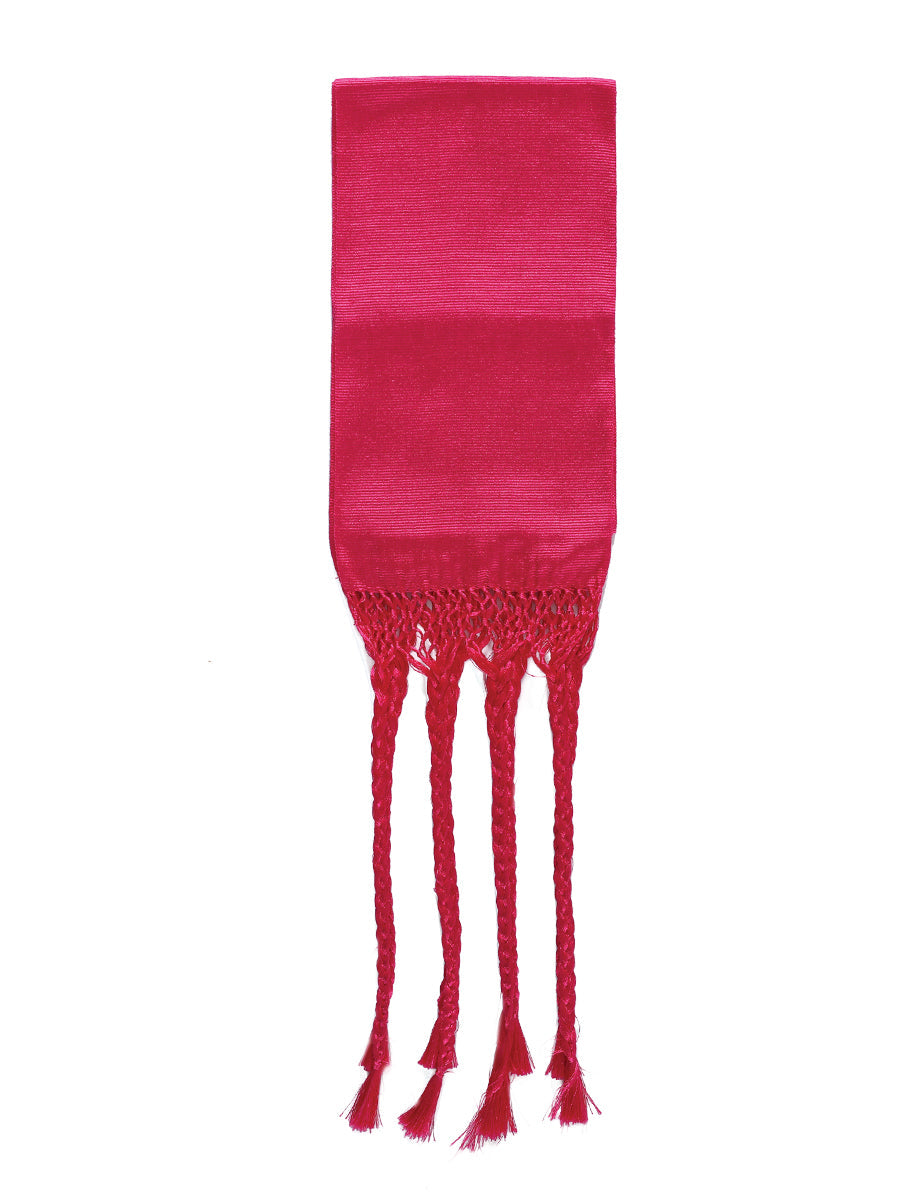 Fuchsia Mexican Charro Sash Belt