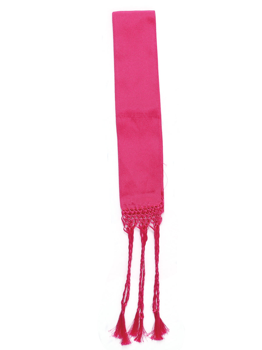 Fuchsia Mexican Charro Sash Belt