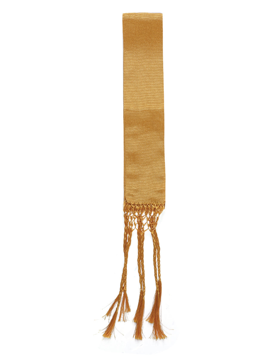 Gold Mexican Charro Sash Belt