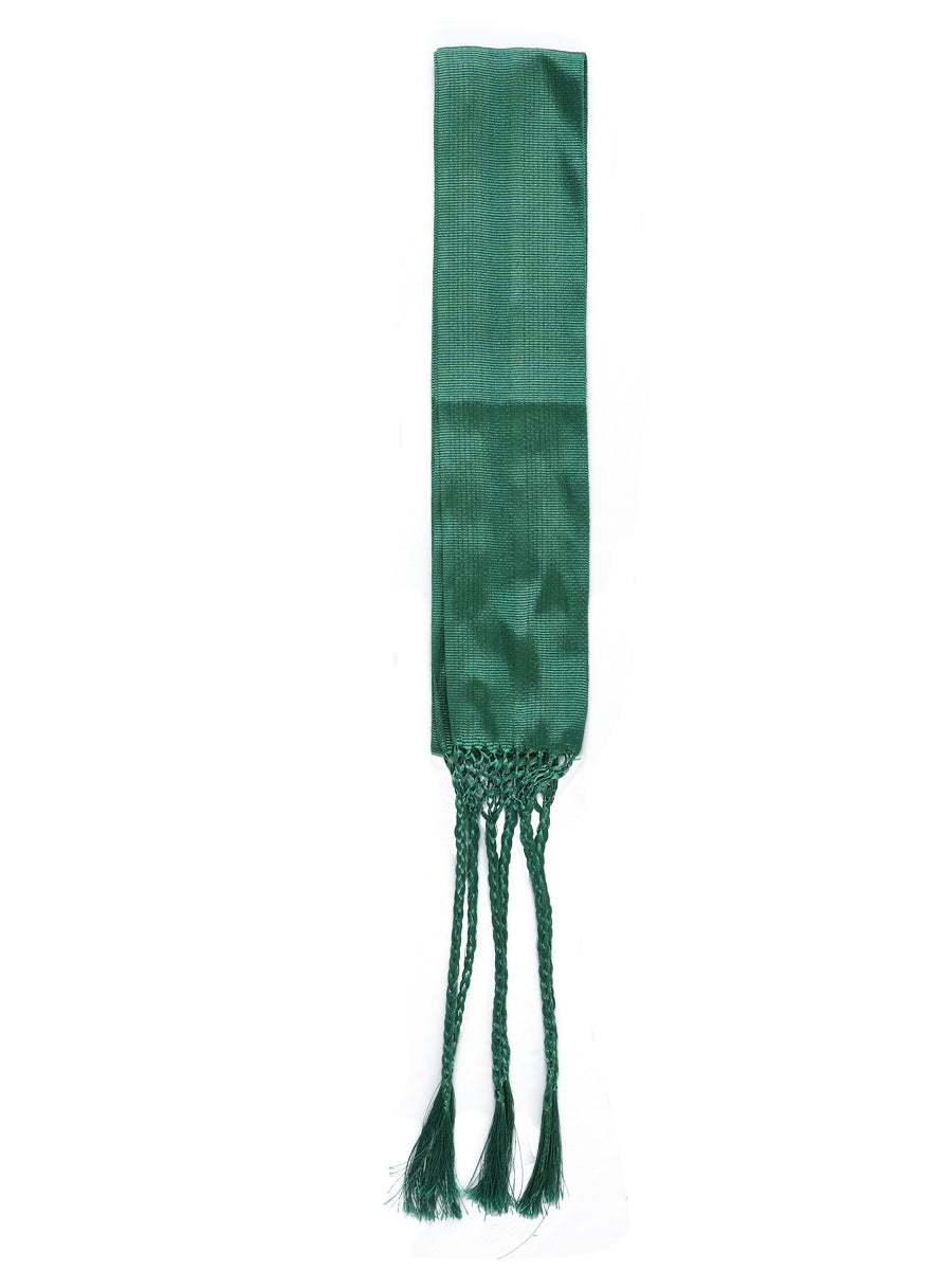 Green Mexican Charro Sash Belt