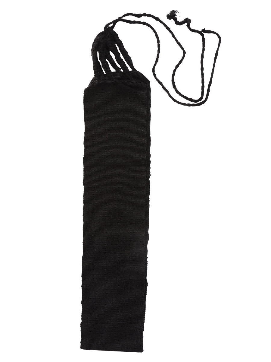 Mexican Artisanal Traditional Belt Black