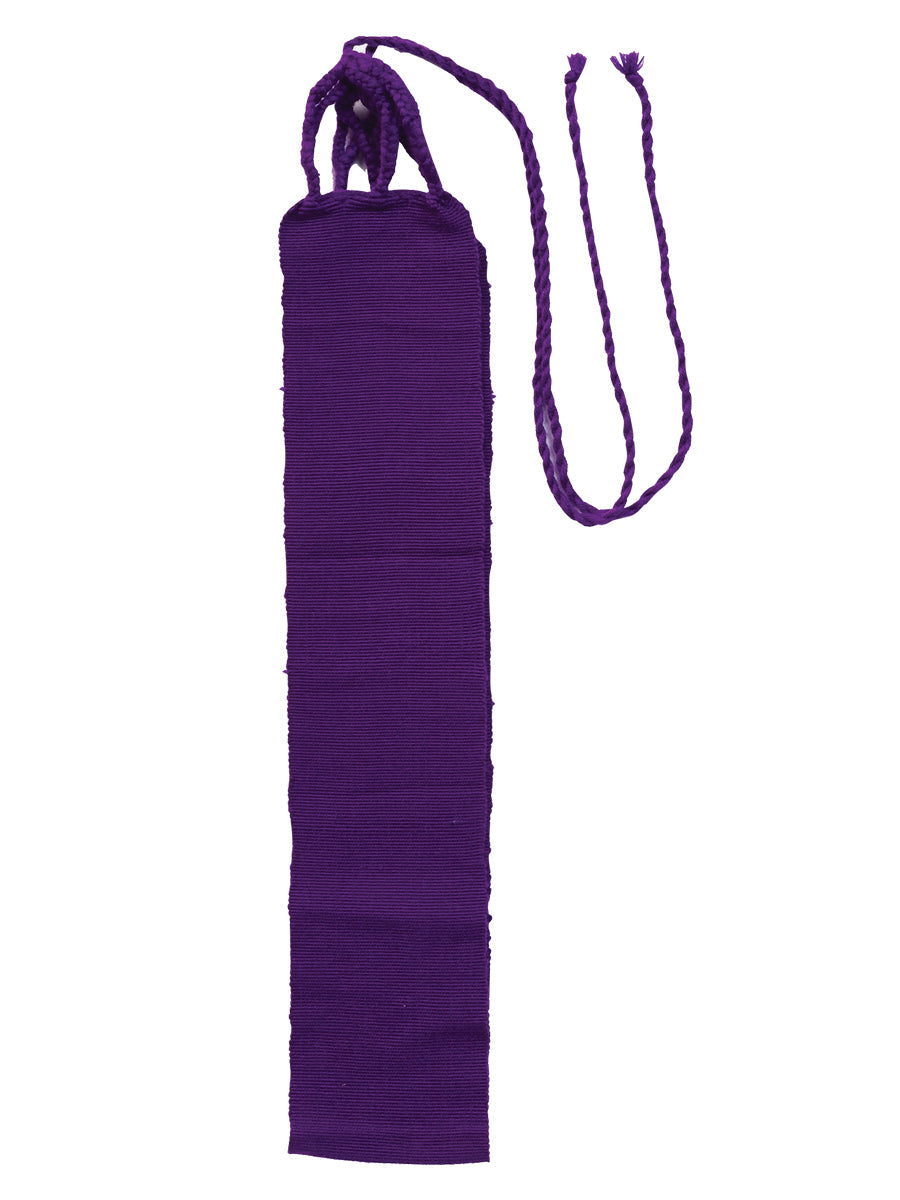 Mexican Artisanal Traditional Belt Purple