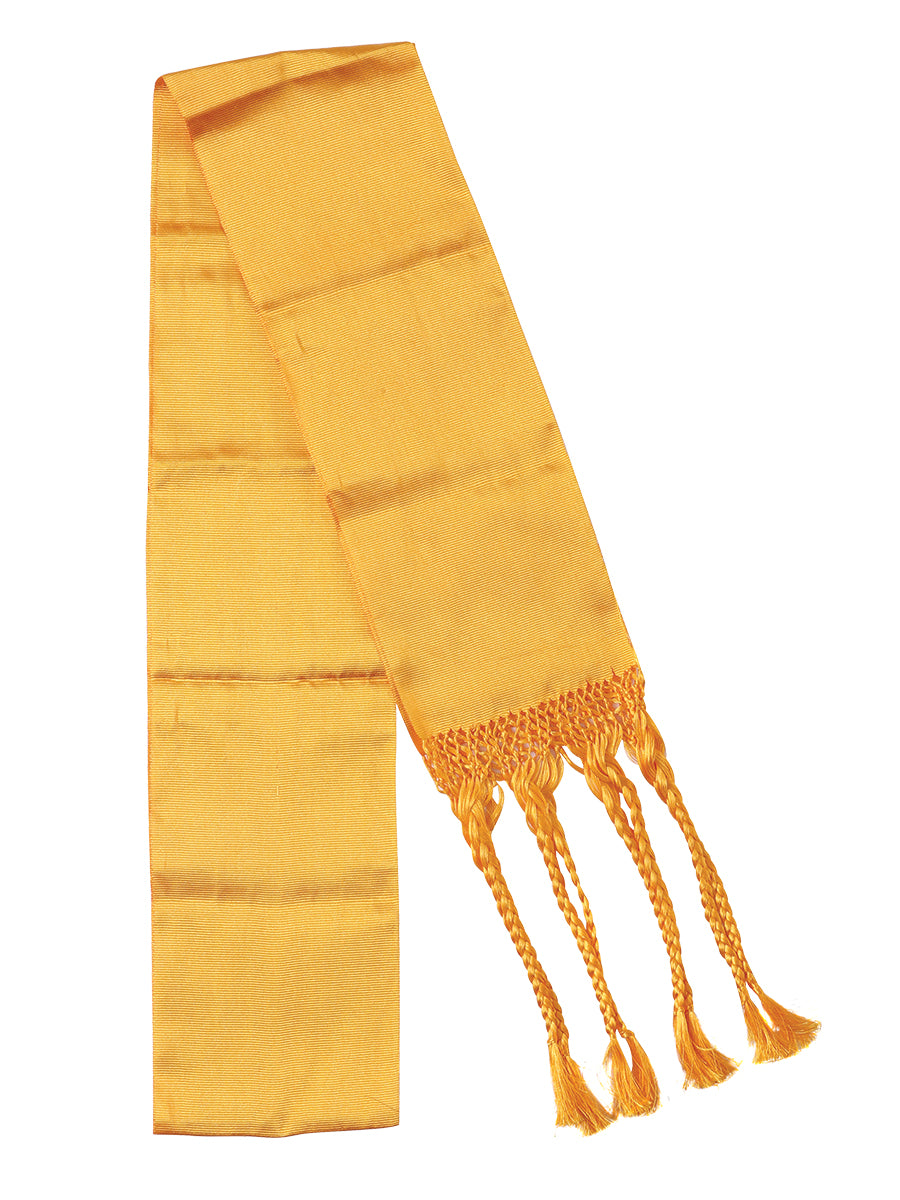 Yellow Mexican Charro Sash Belt