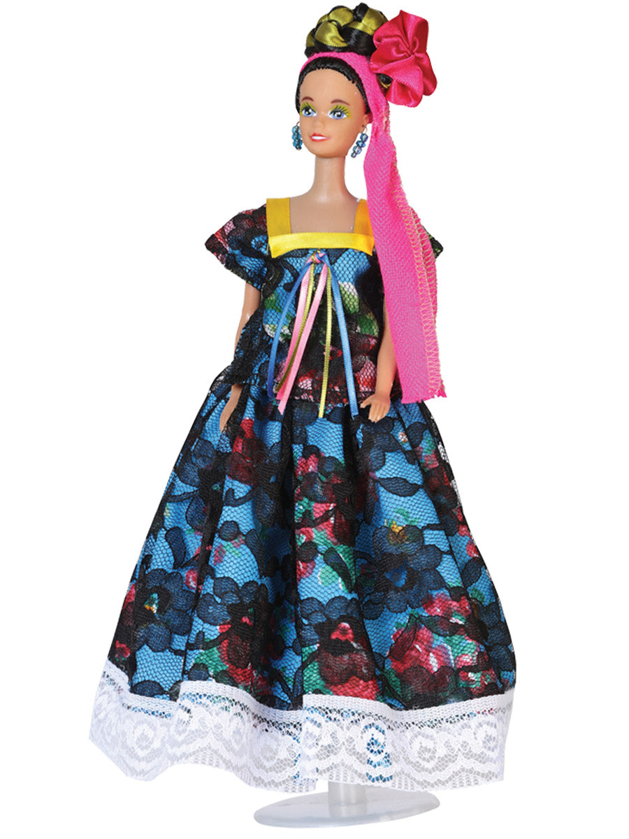 Muñeca Decorativa Artesanal Estado de México Chiapas Multicolor