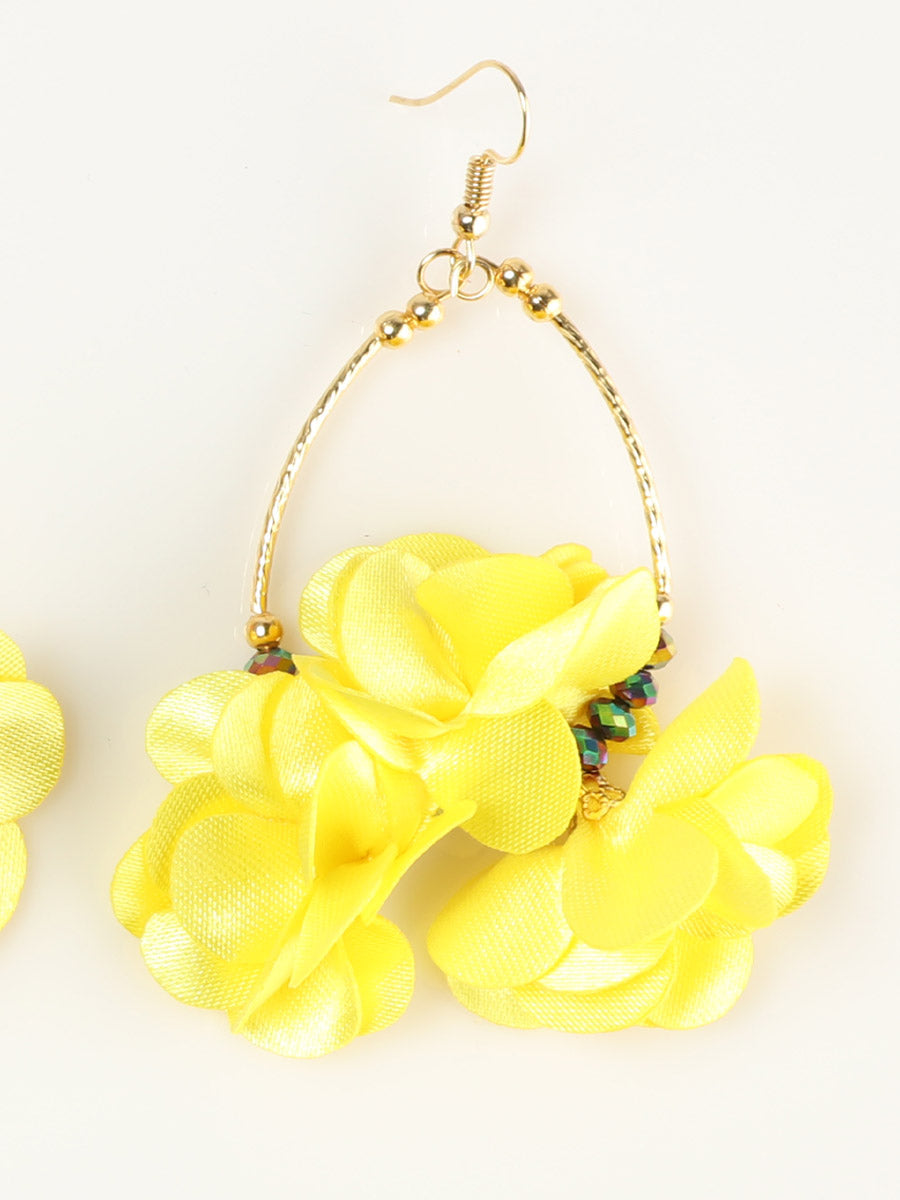 Mexican Artisanal Earrings Yellow