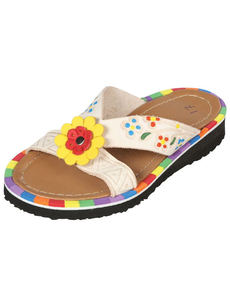 Sandalias Artesanales Mexicanas Piel Natural
