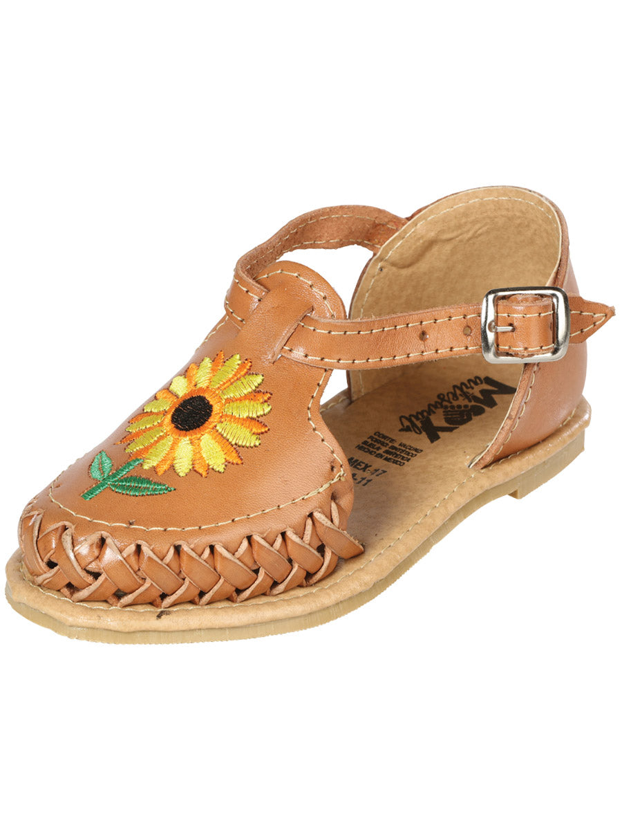 Sandalias Mexicanas Artesanales de Cuero 