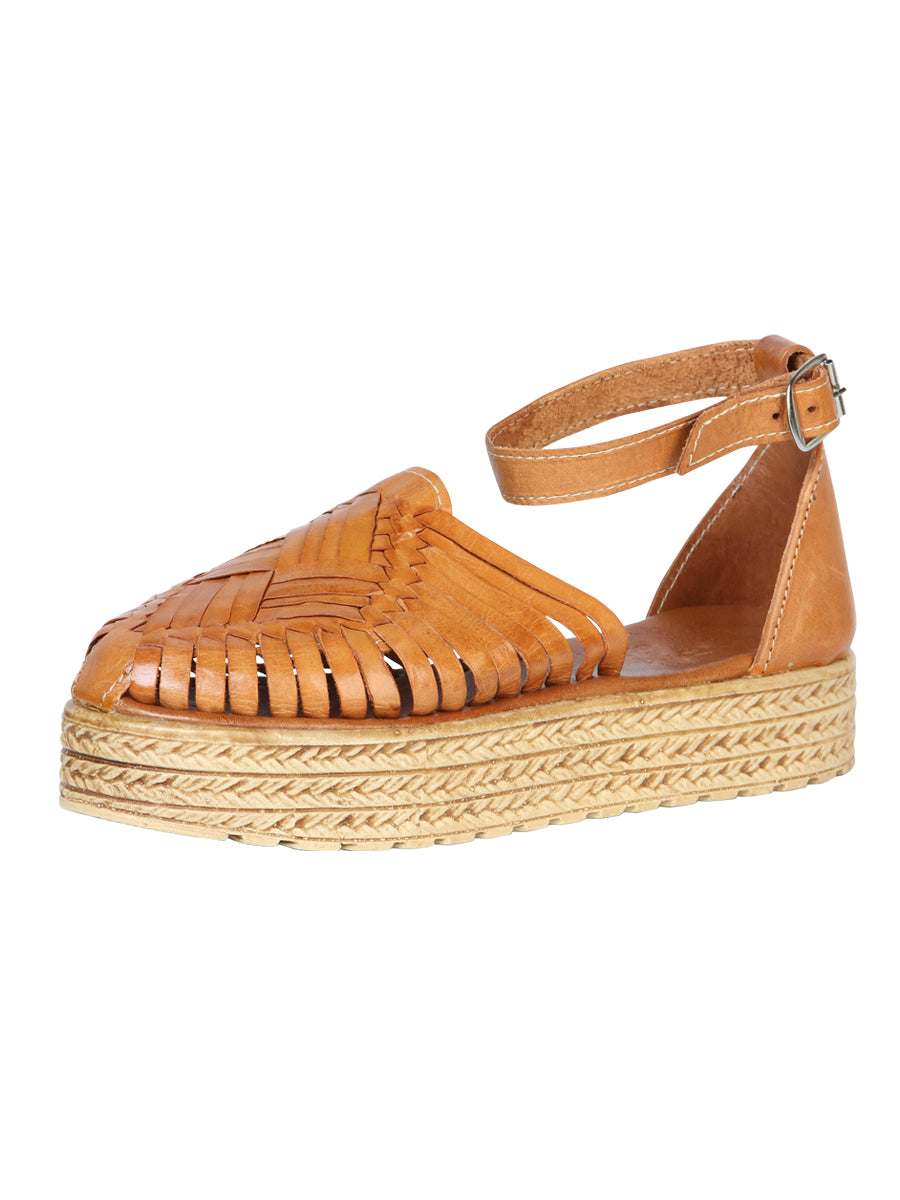 Mexican Artisanal Sandals Leather Tang